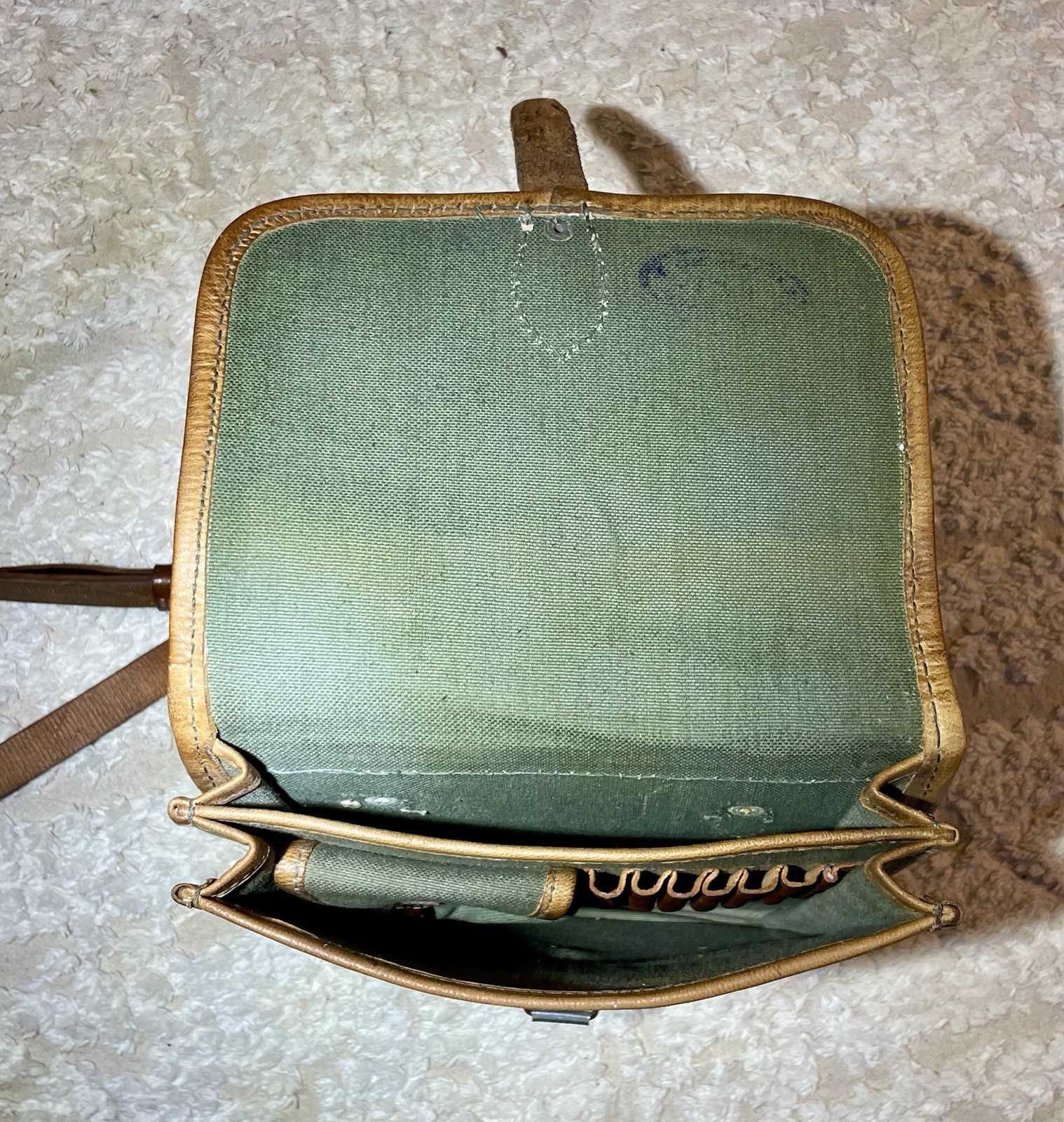 Map tablet (vintage bag) manufactured in Bulgaria.