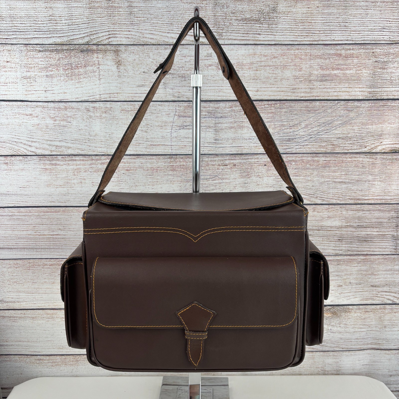 Vintage Shooting Range Bag Hardcase Shotgun Shell Accessories Bag