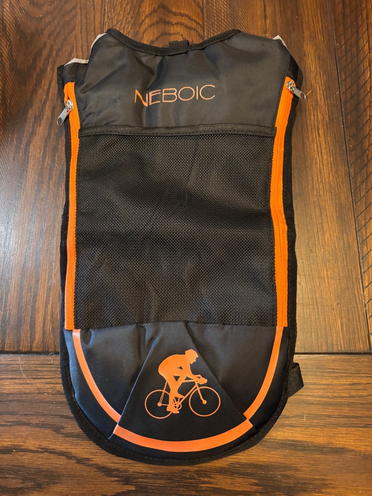 Neboic Hydration Backpack Pack with 2L Hydration Bladder Black & Orange