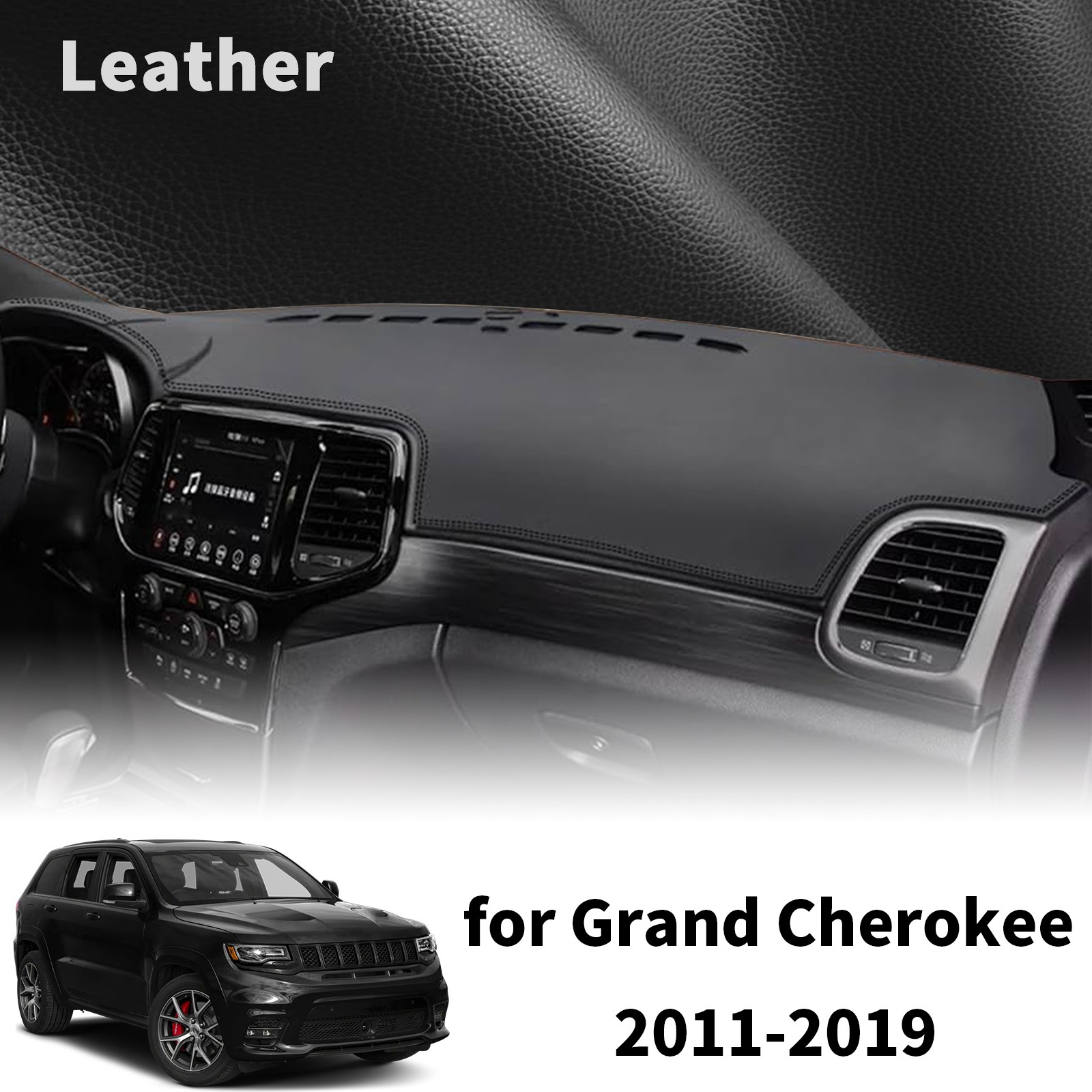 For Jeep Grand Cherokee WK2 2011-2020 LHD Dashboard Pad dashmat Car Accessories