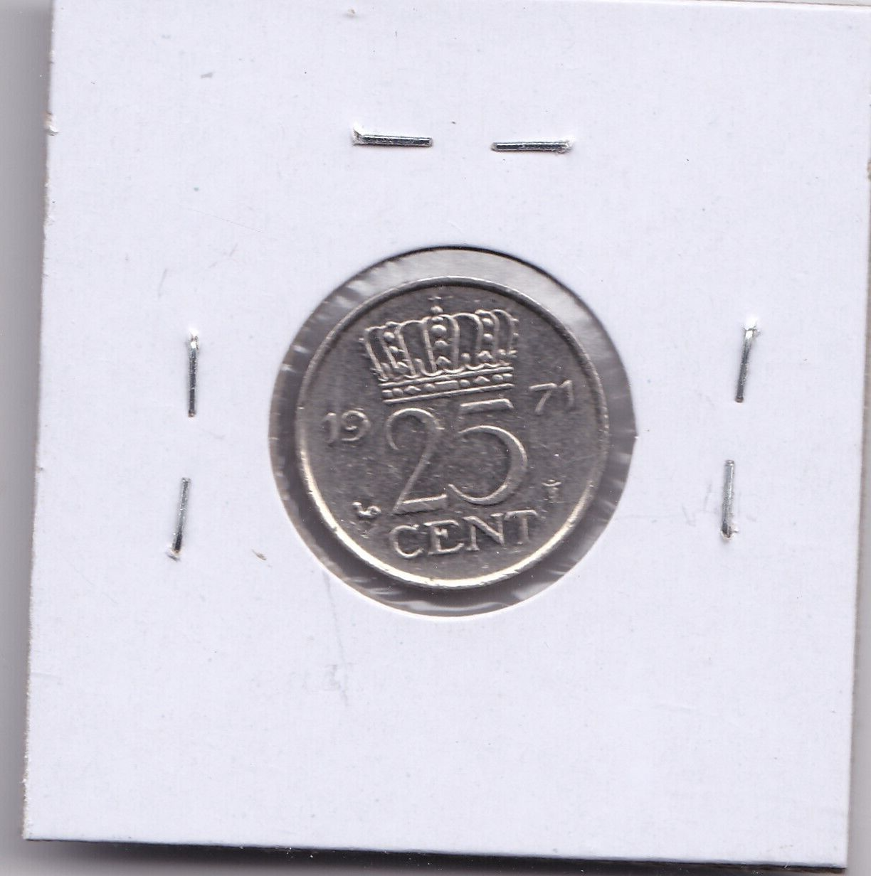 1971 Netherlands 25 Cent