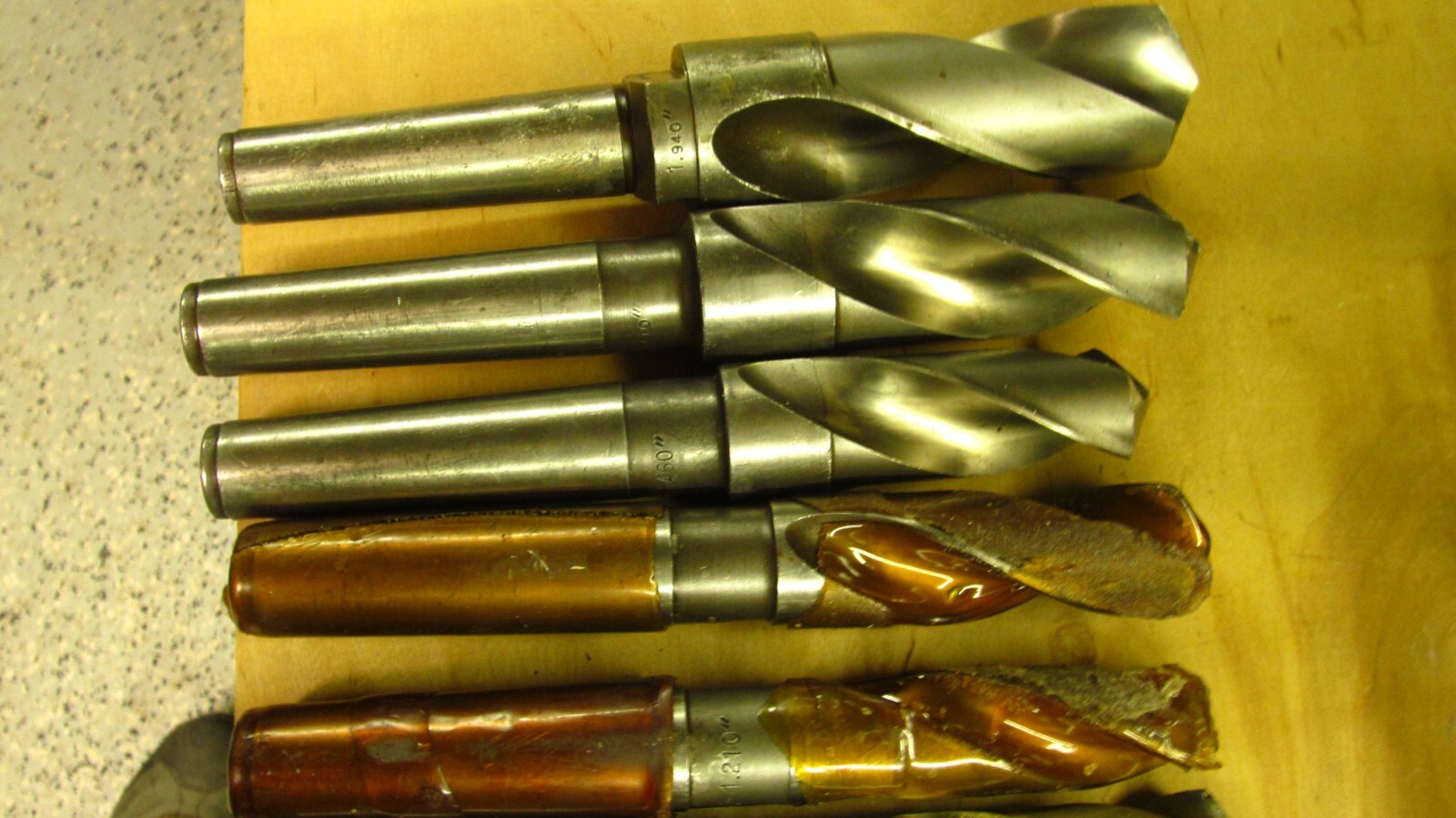 SIP Societe Genevoise Lot of 10 New & Used Drills Range .850"-1.940"