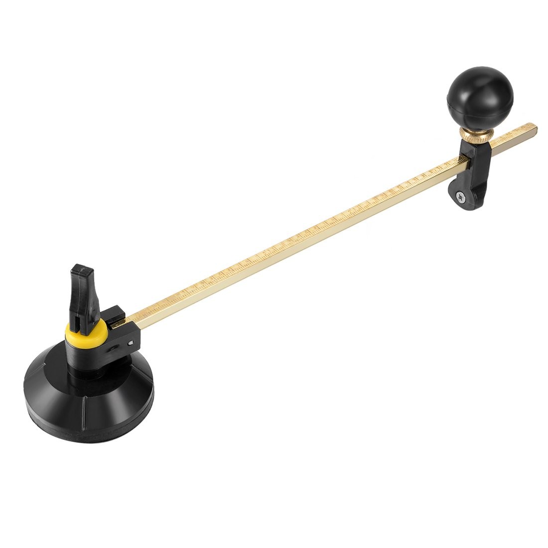 uxcell Glass Circular Cutter 60cm 24" Max.Round Diameter Ajustable Compasses ...