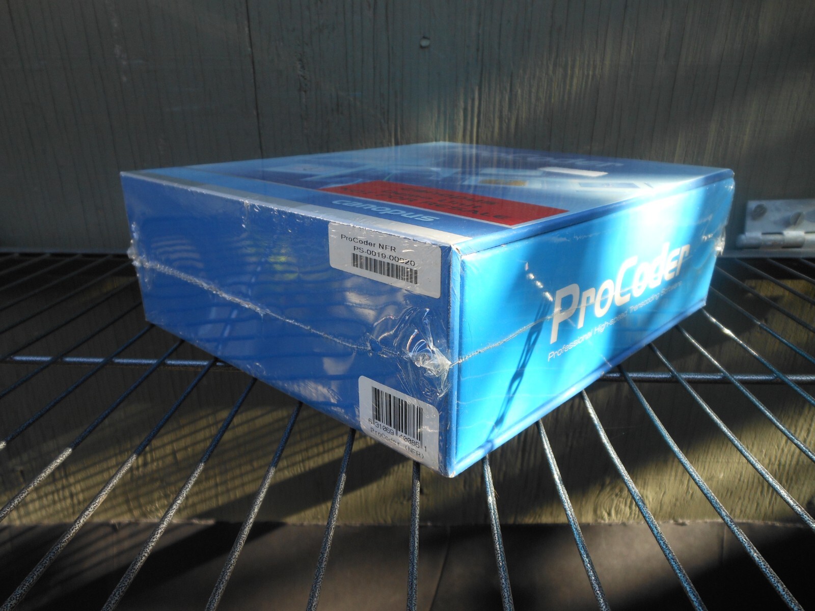 ProCoder NFR 2002 Canopus Software Demo Unit, Sealed New