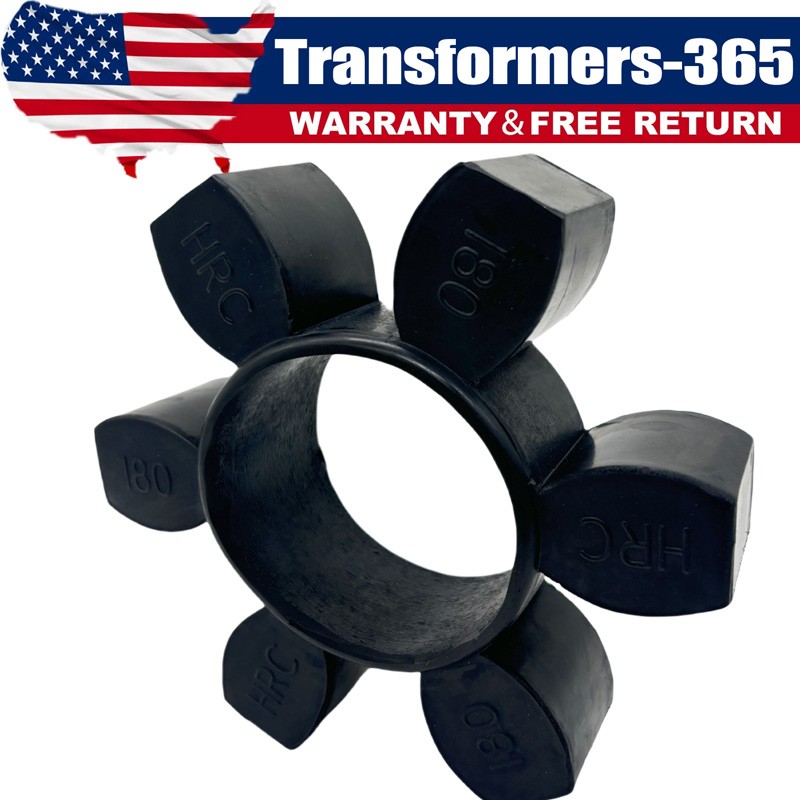 HRC180 RUBBER ELEMENT BLACK COUPLING INSERT