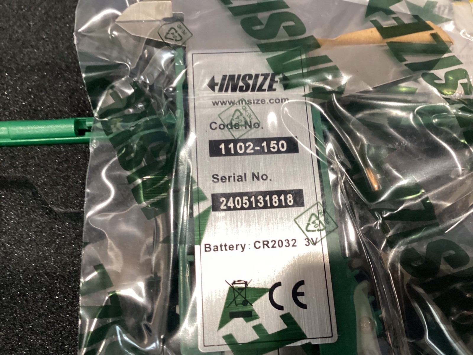 INSIZE PRECISION VERNIER CALIPER TOOL 1102-150