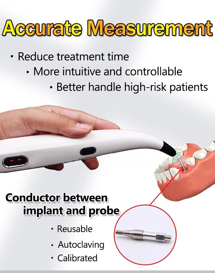 Monitor Osseointegration RFA Inplant Stability Measurement Test Unit US Dental