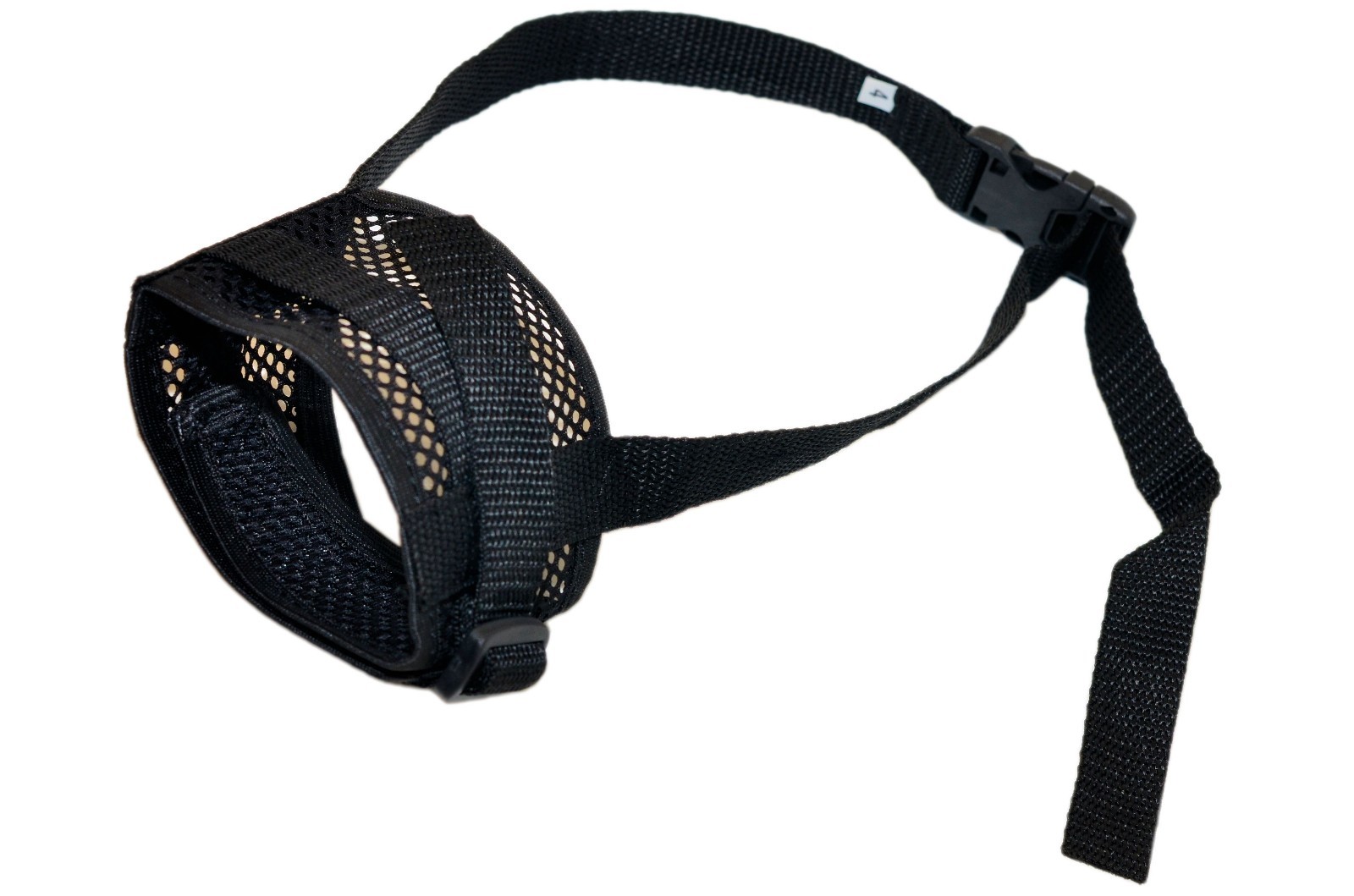 Mesh DOG MUZZLE Muzzle Adjustable Black Mesh Small Medium Large Extra Large