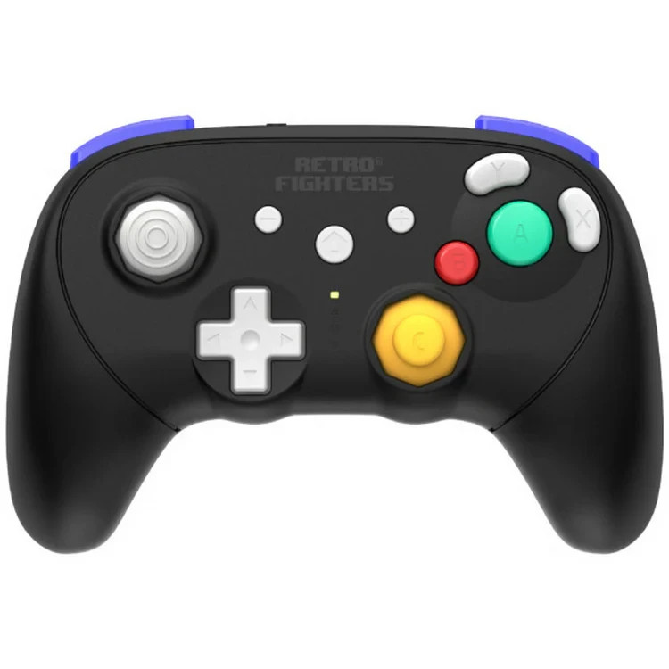 Retro Fighters Battlergc Wireless Controller Black Pro -New - Switch, GC, WII
