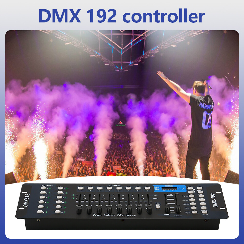 192 Channel DMX Controller Lighting Console For Stage DJ Party Lighting DMX 512