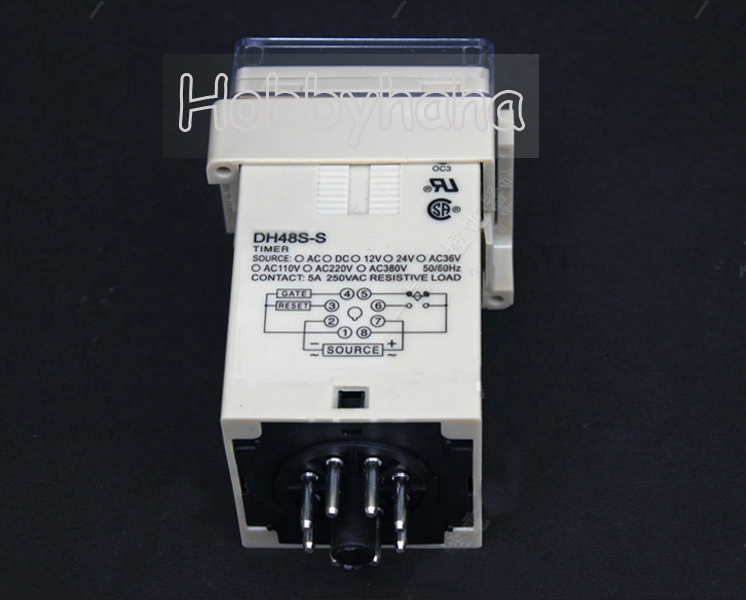 NEW 1pcs 24V DH48S-S Programmable dual control time delay relay