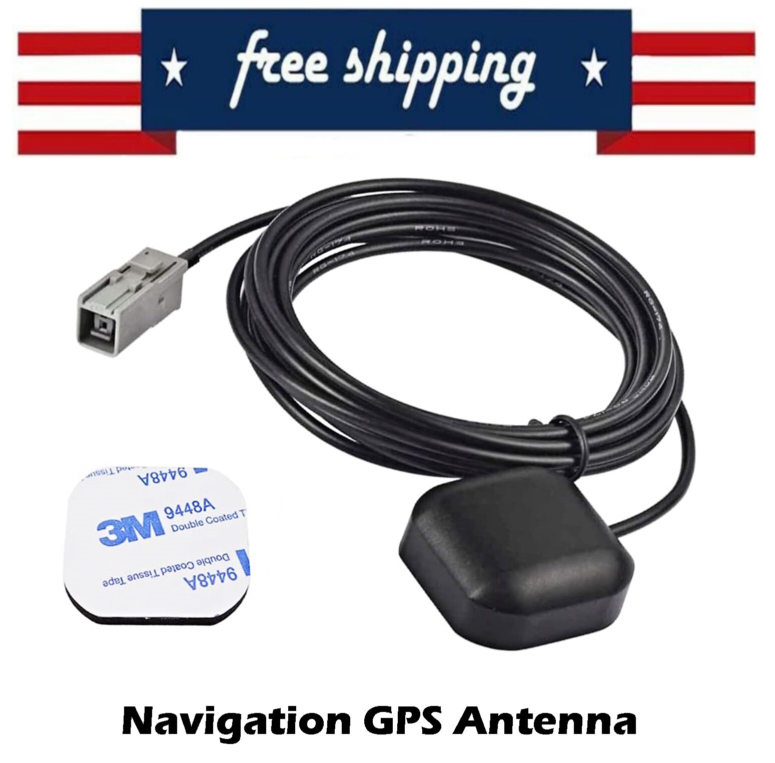 Replacement GPS Navigation Antenna for KENWOOD DNX-691HD DNX691 Car Radio Stereo