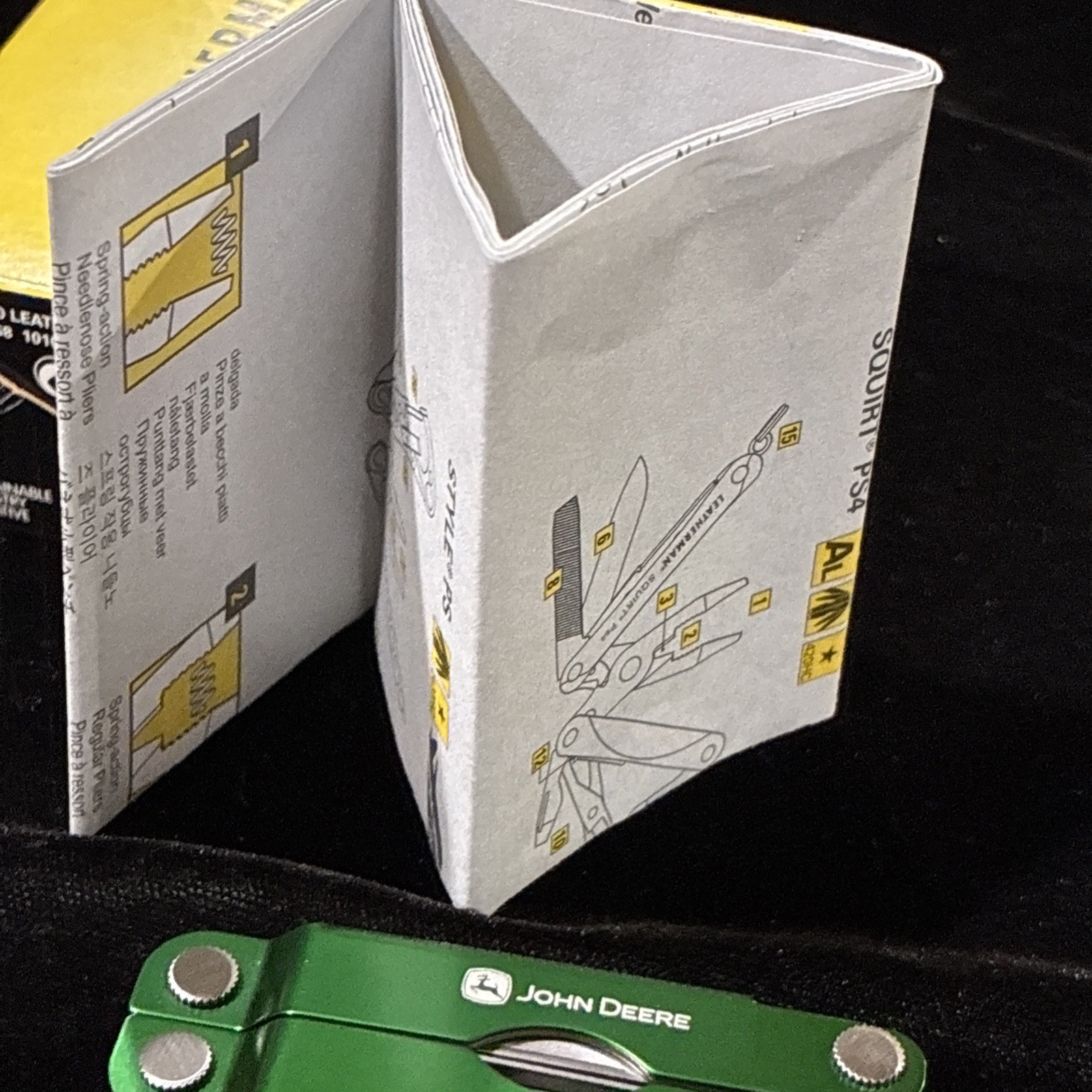 Leatherman JOHN DEERE Micra Multitool Green *Rare* 2010 NEW
