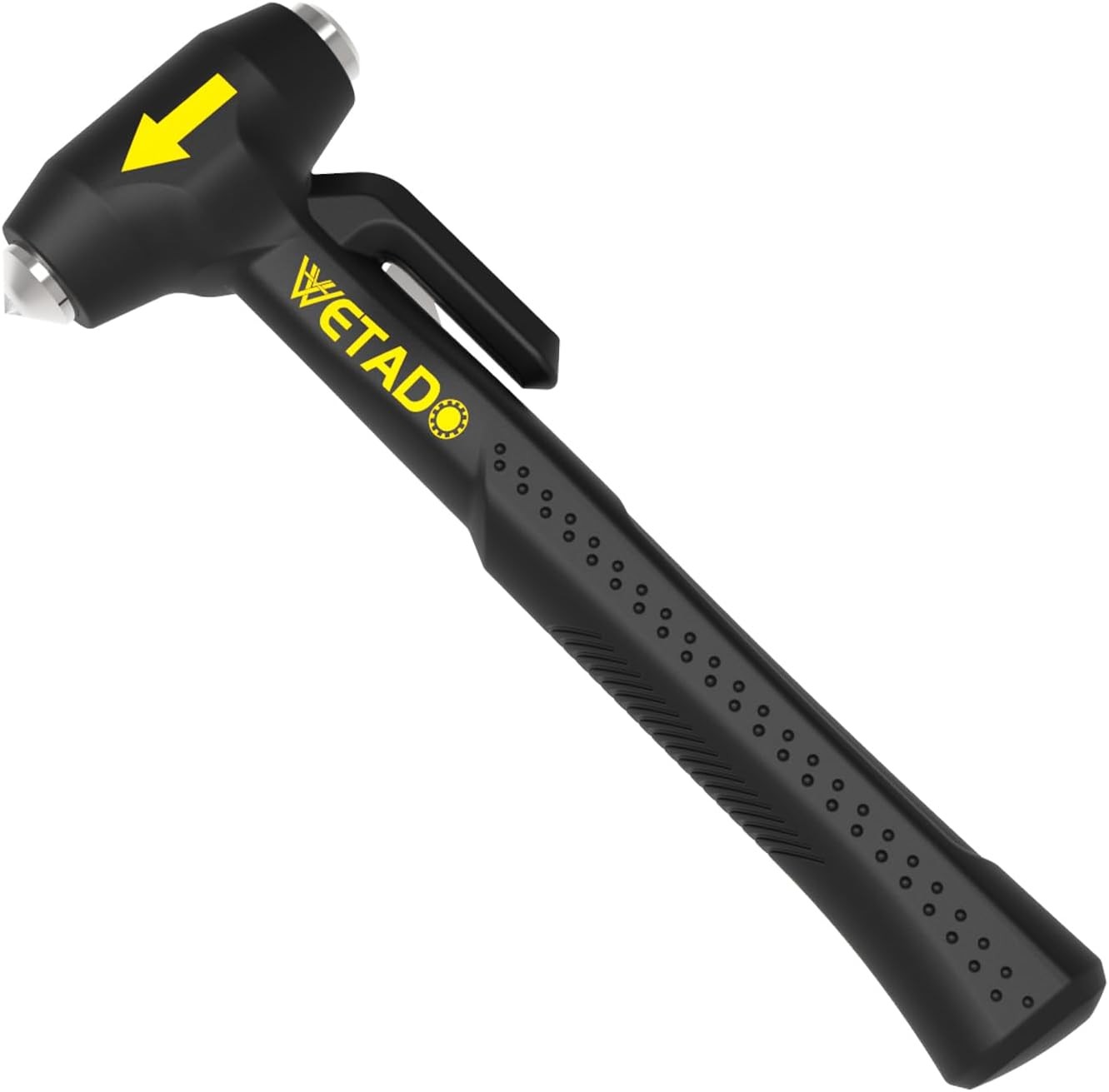 Wetado Car Safety Hammer Set, Seat Belt Cutter and Window Hammer Tool, Emergency
