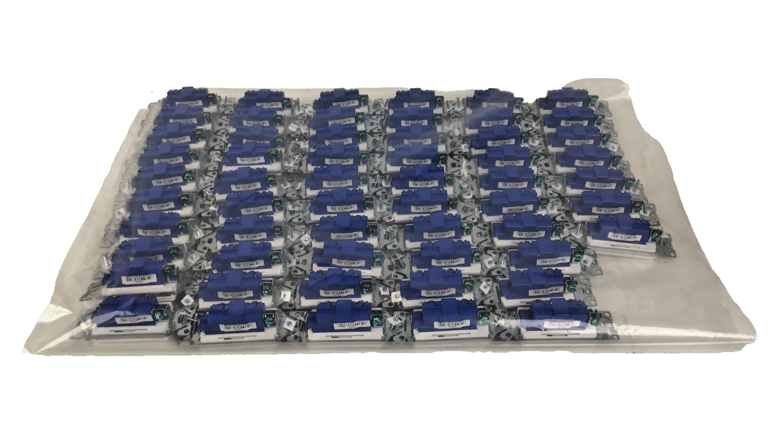 Lot of 57 Eaton 7501W Decorator On/Off Wall Switch (White)