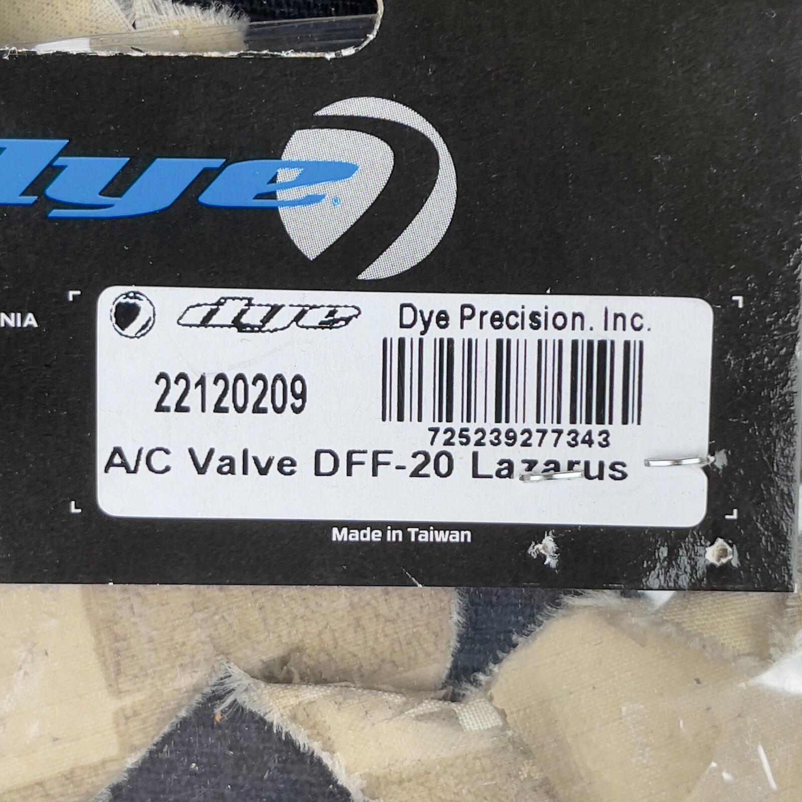 NEW Dye DFF-20 Autococker Lazarus Valve (22120209)