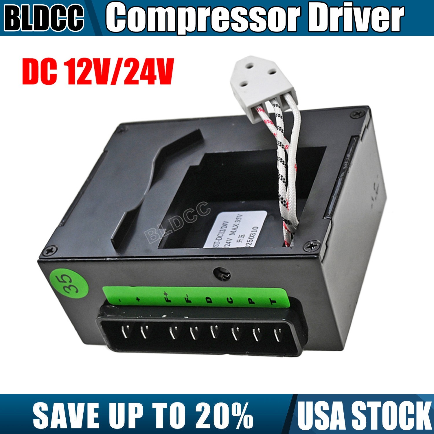 DC 12V 24V DONPER DZL35-L Variable Frequency Compressors Driver Start Controller