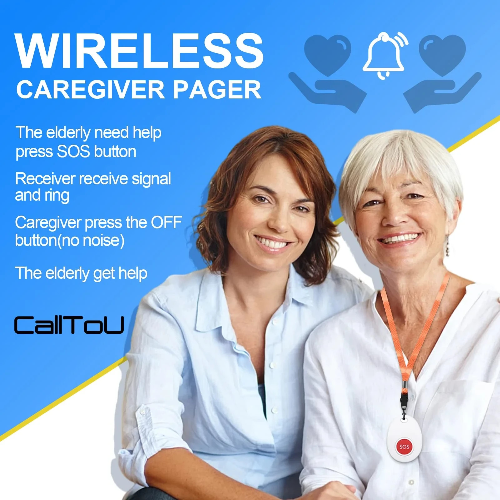 CallToU Portable pager (rechargeable chime)