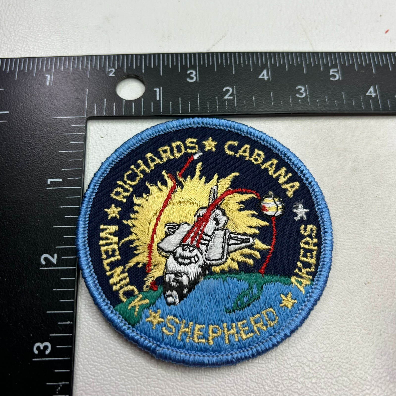 NASA Space Shuttle DISCOVERY Mission STS-41 Astronaut Patch (Astronauts) 47NL