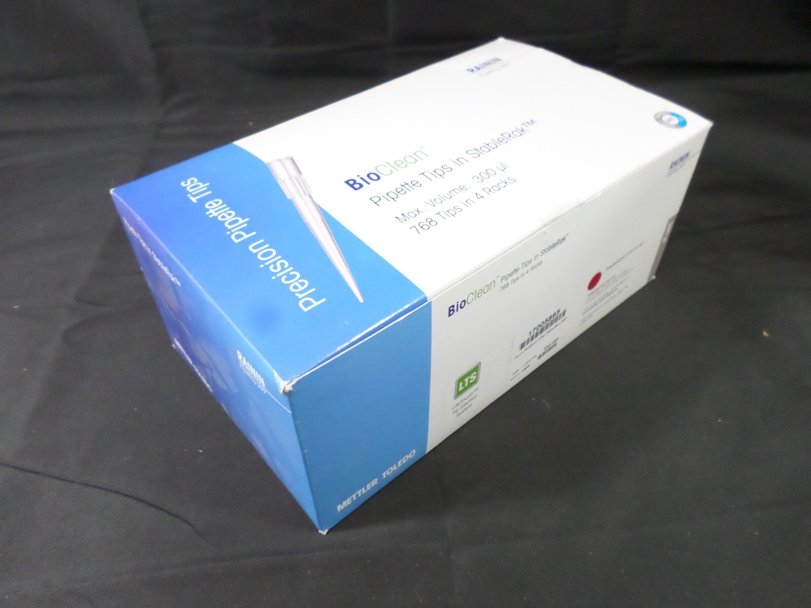 RAININ 300μL SR LTS Sterile Filtered Pipette Tips SR-L300F 17005865 (768/Box)