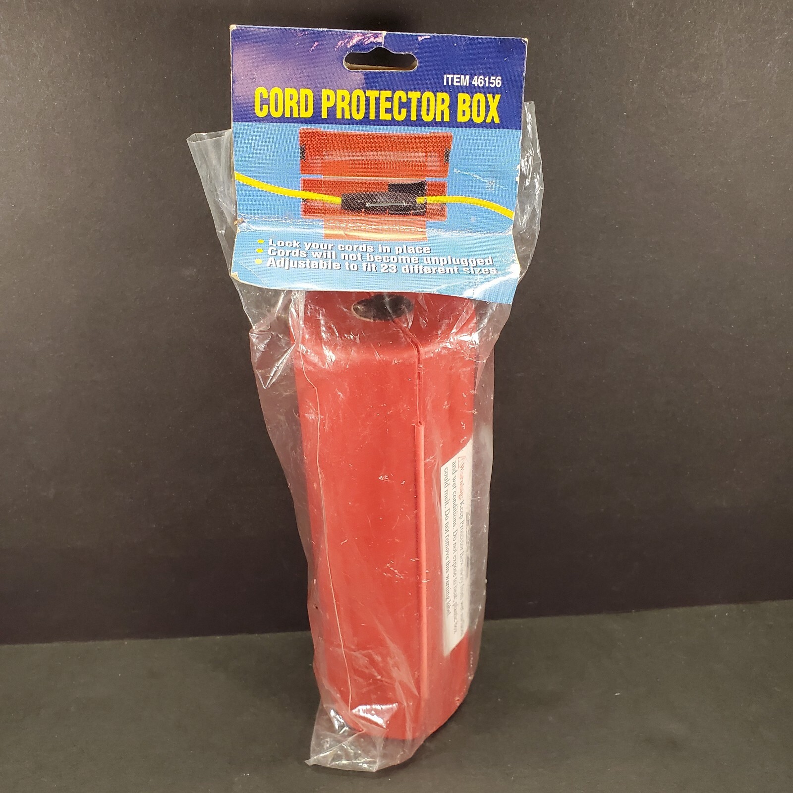 Harbor Freight CORD PROTECTOR BOX (LARGE) Item# 46156 New Sealed