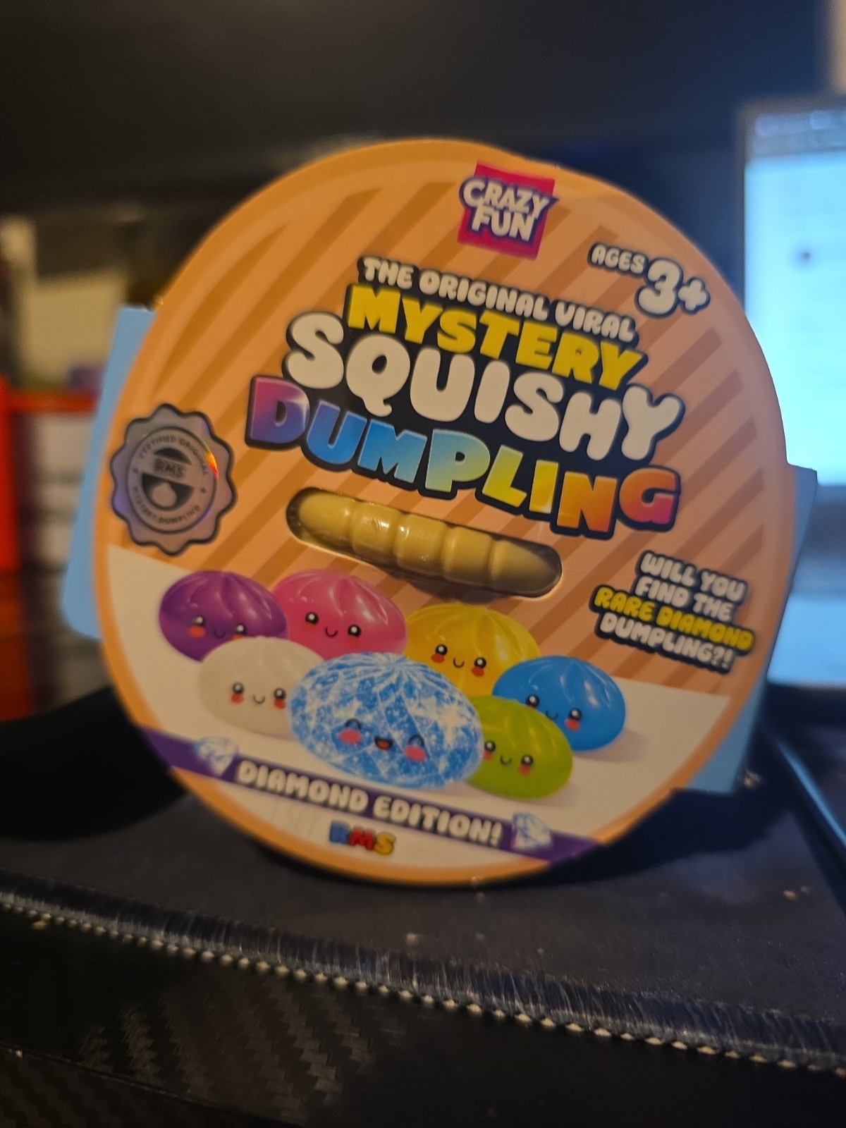 Crazy Fun RMS Mystery Squishy Dumpling Rare Diamond Edition NEW Buy 2 Get 1 Free