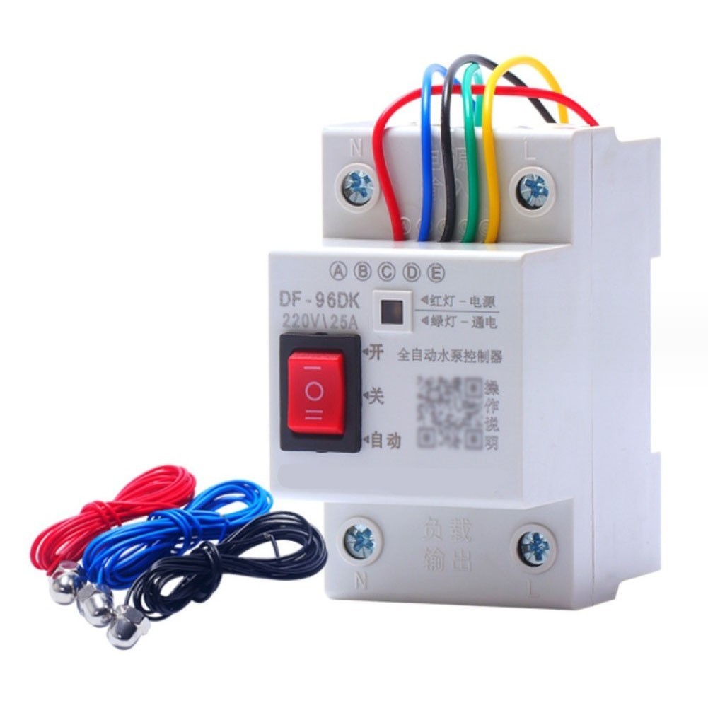220V Water Level Controller Switch with 500M Signal Range for Versatility