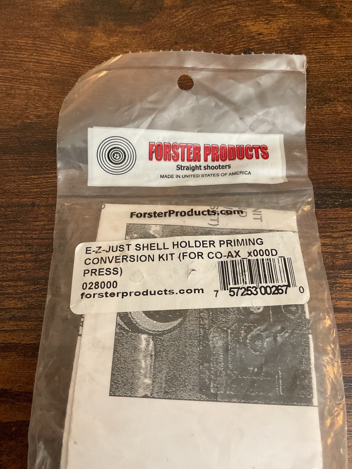 Forster Co-Ax E-Z-Just Holder Priming Conversion Kit 028000 EZ