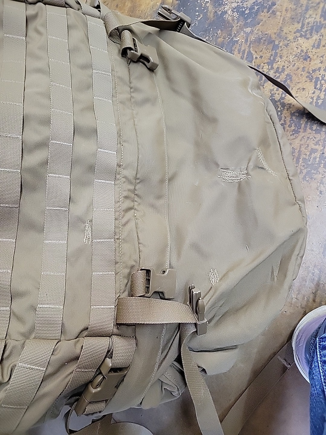 USMC FILBE Coyote complete Main Back Pack With Frame
