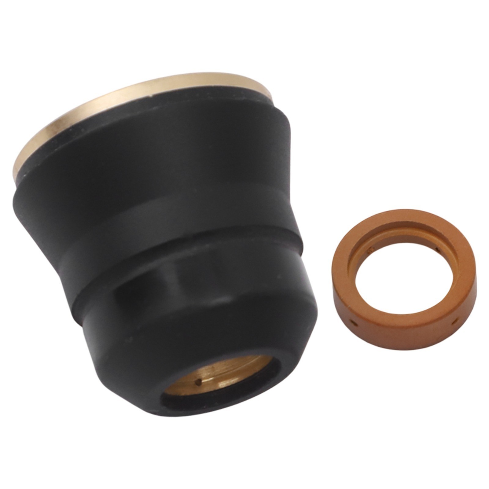 Innovative Plasma Torch Consumables 2PCS with Shield Cap and Swirl Ring