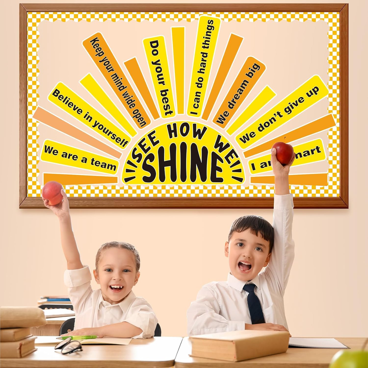 Summer Bulletin Board Set Classroom Affirmation Station Sunshine Decorations