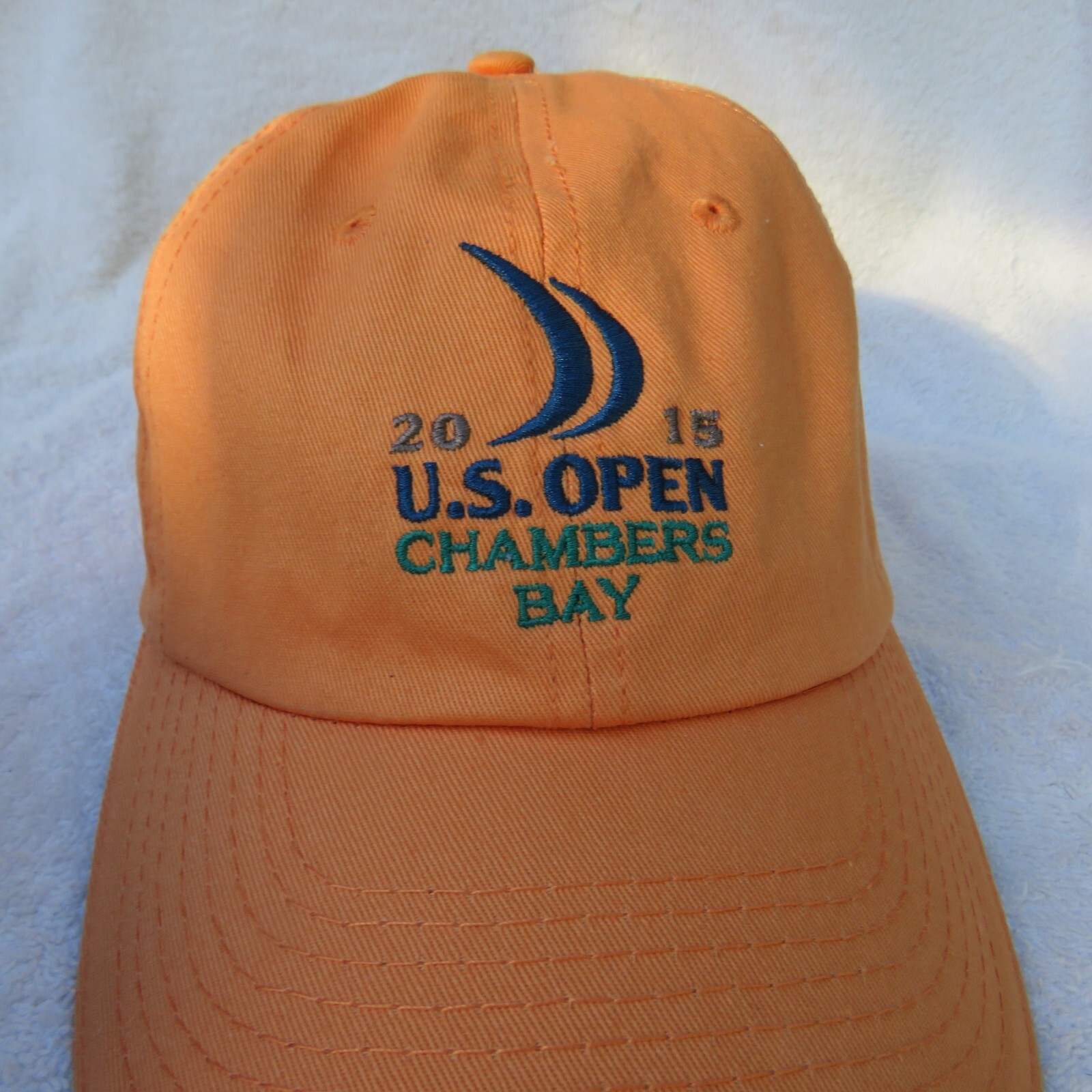 2015 U.S. Open Chambers Bay USGA Member Adjustable Strapback Hat - Cotton