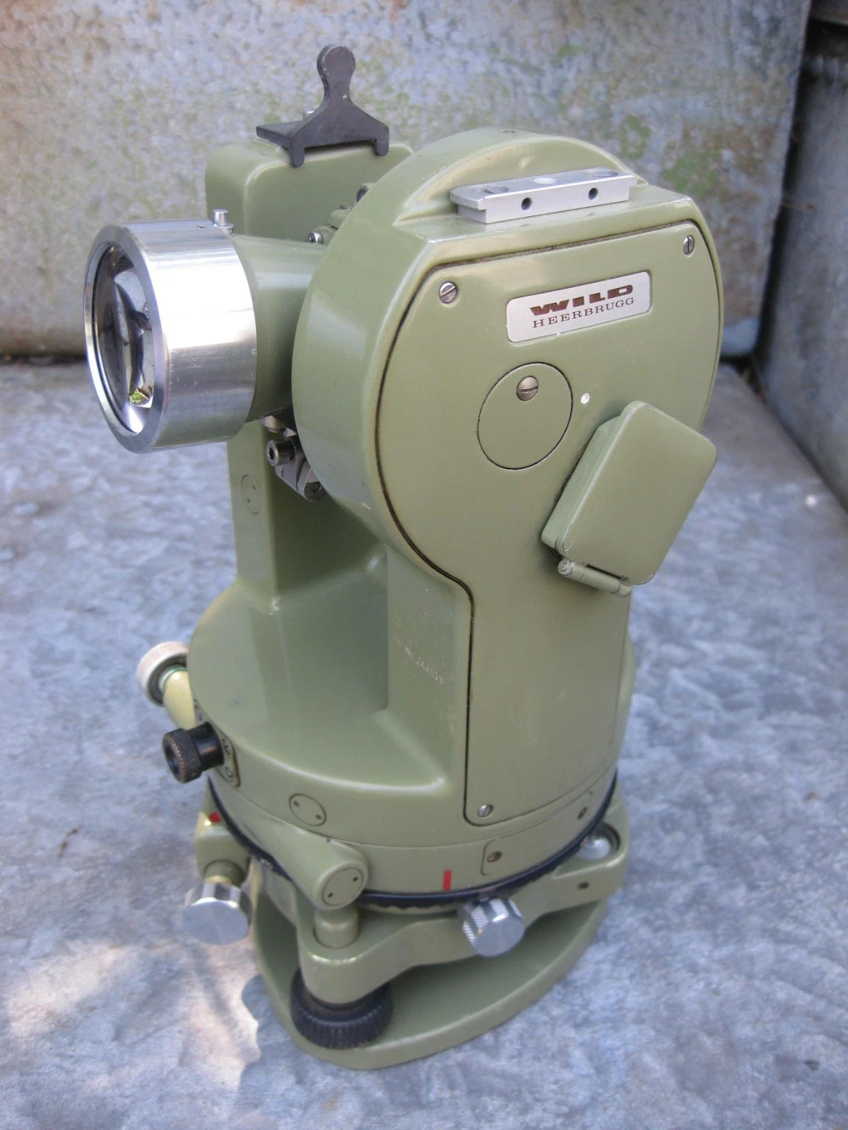 Vintage Wild Heerbrugg Theodolite ~ T1 ~ with Metal Bullet Case & Padded Case