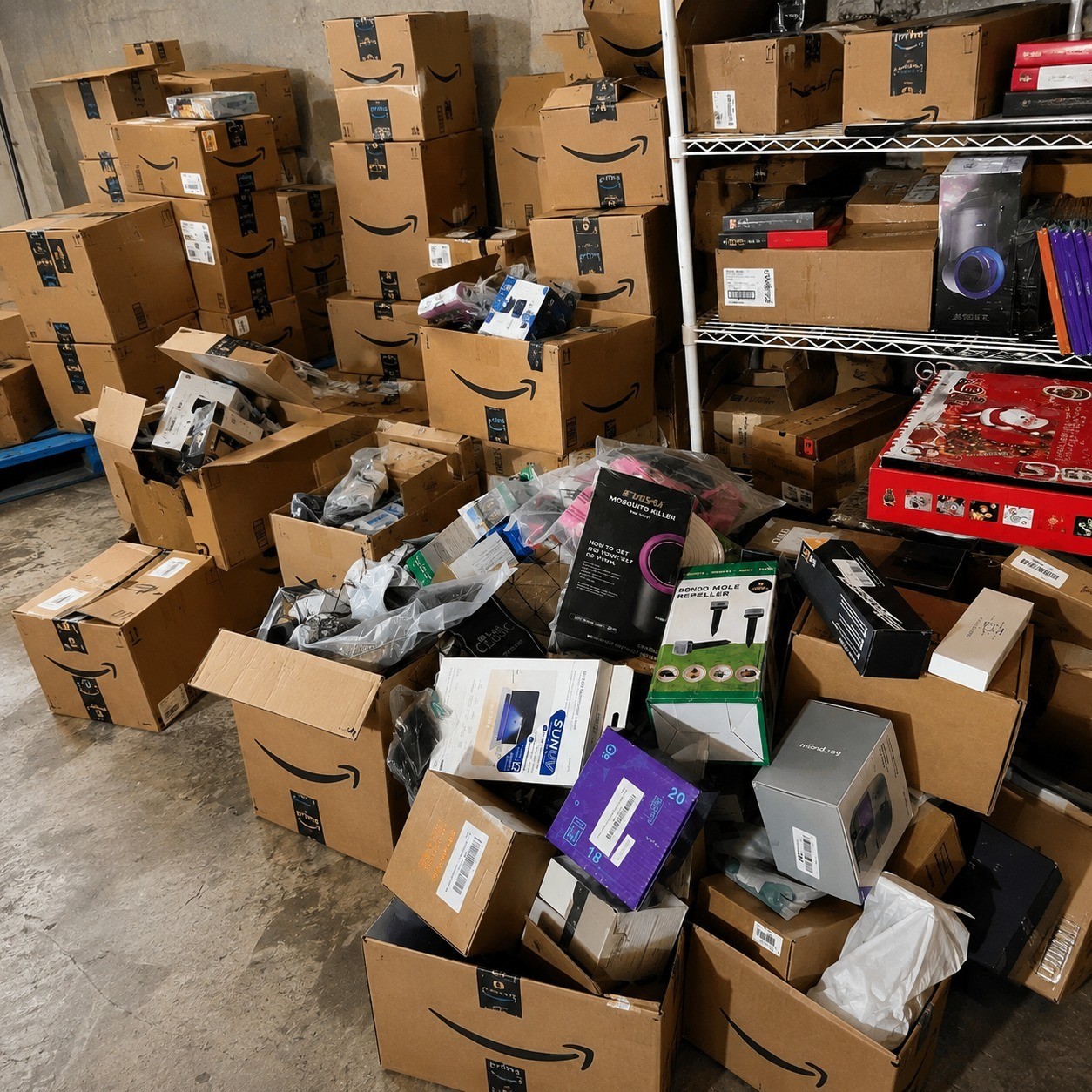 Amazon Liquidation Merchandise Value Box - Mixed Retail Inventory