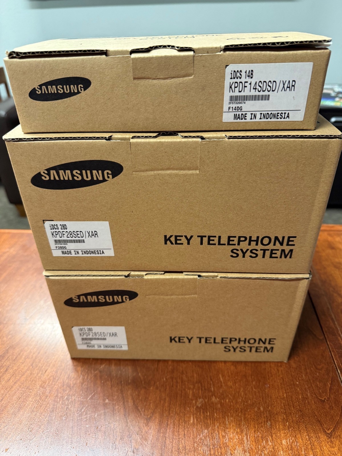Samsung iDCS 28d (TWO New 28d Phones & ONE bonus iDCS 14B Add-on Button)