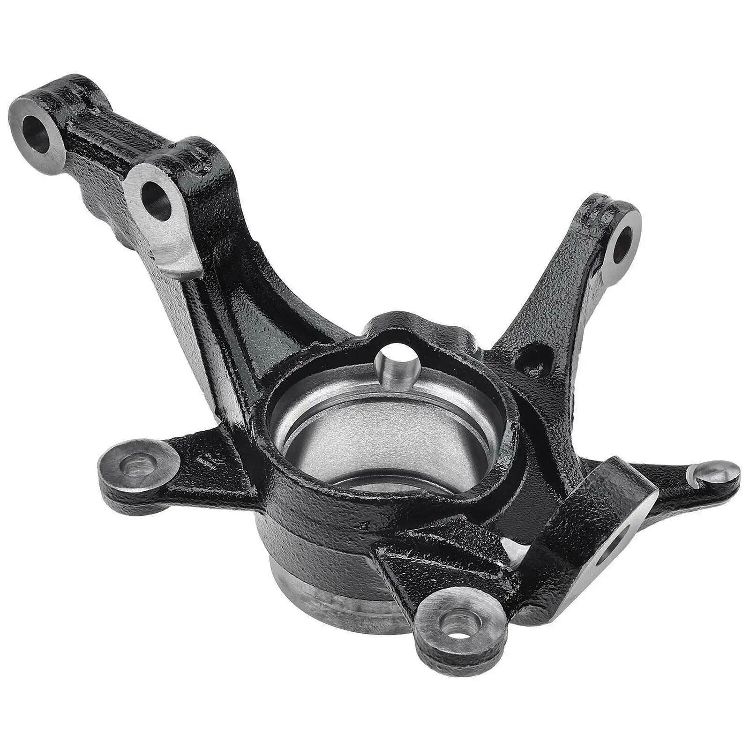 Front Driver Passenger Side Steering Knuckles for Hyundai Accent Dodge Attitude
