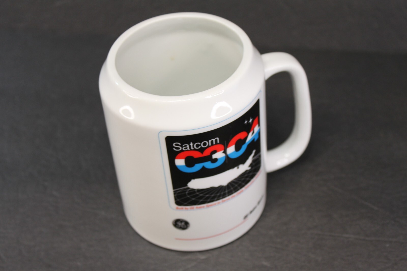 GE Astro Space Communications Satellite C3 C4 / C3C4 Cup Coffee Mug NICE