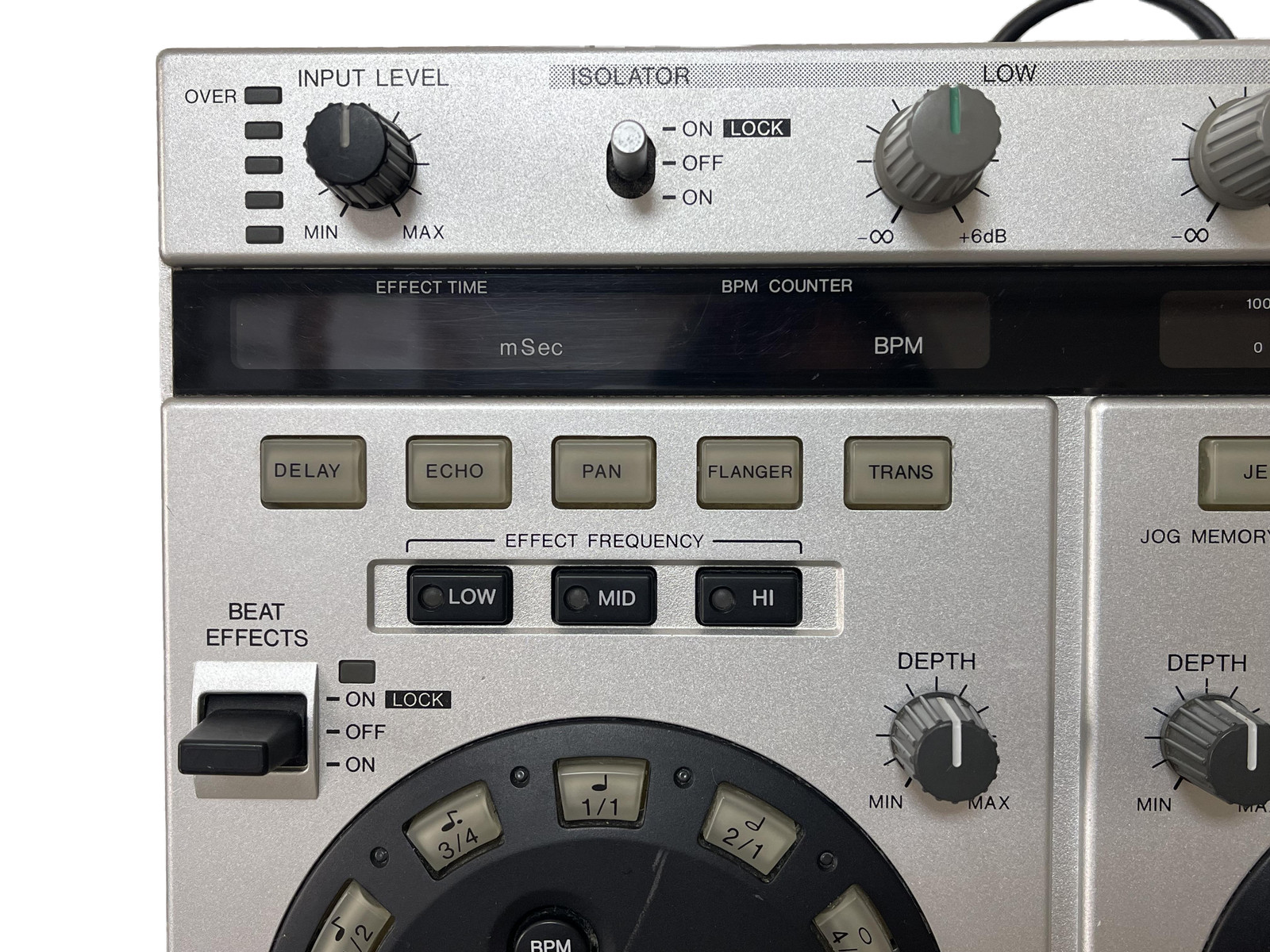 Pioneer EFX-500 Silver DJ Performance Effector Beat Effects BPM Jog Break MIDI