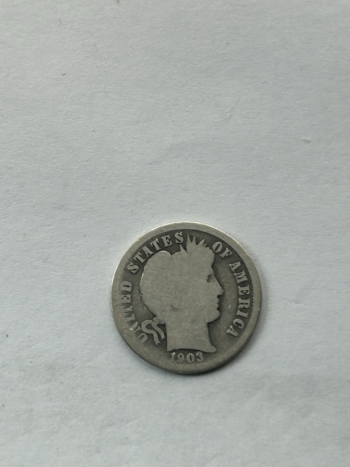 1903O Barber Dime G
