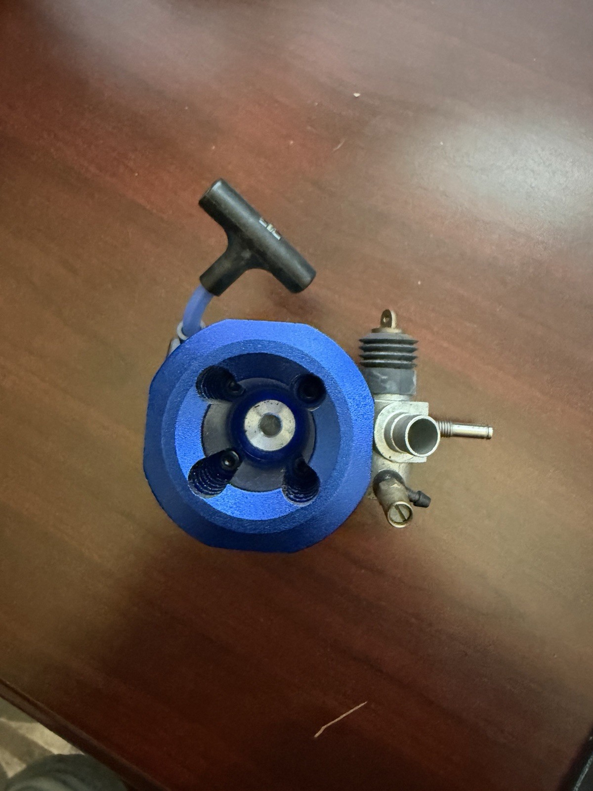 Force Models Co Ltd 2-Stroke RC Nitro 15 Glow Engine w/ Pull Start Blue Head