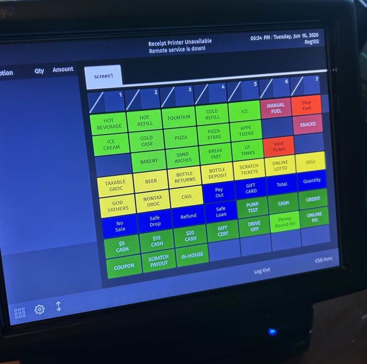 Preloaded/contact first!!!! Ruby2 Touchscreen POS Terminal Retail System Display