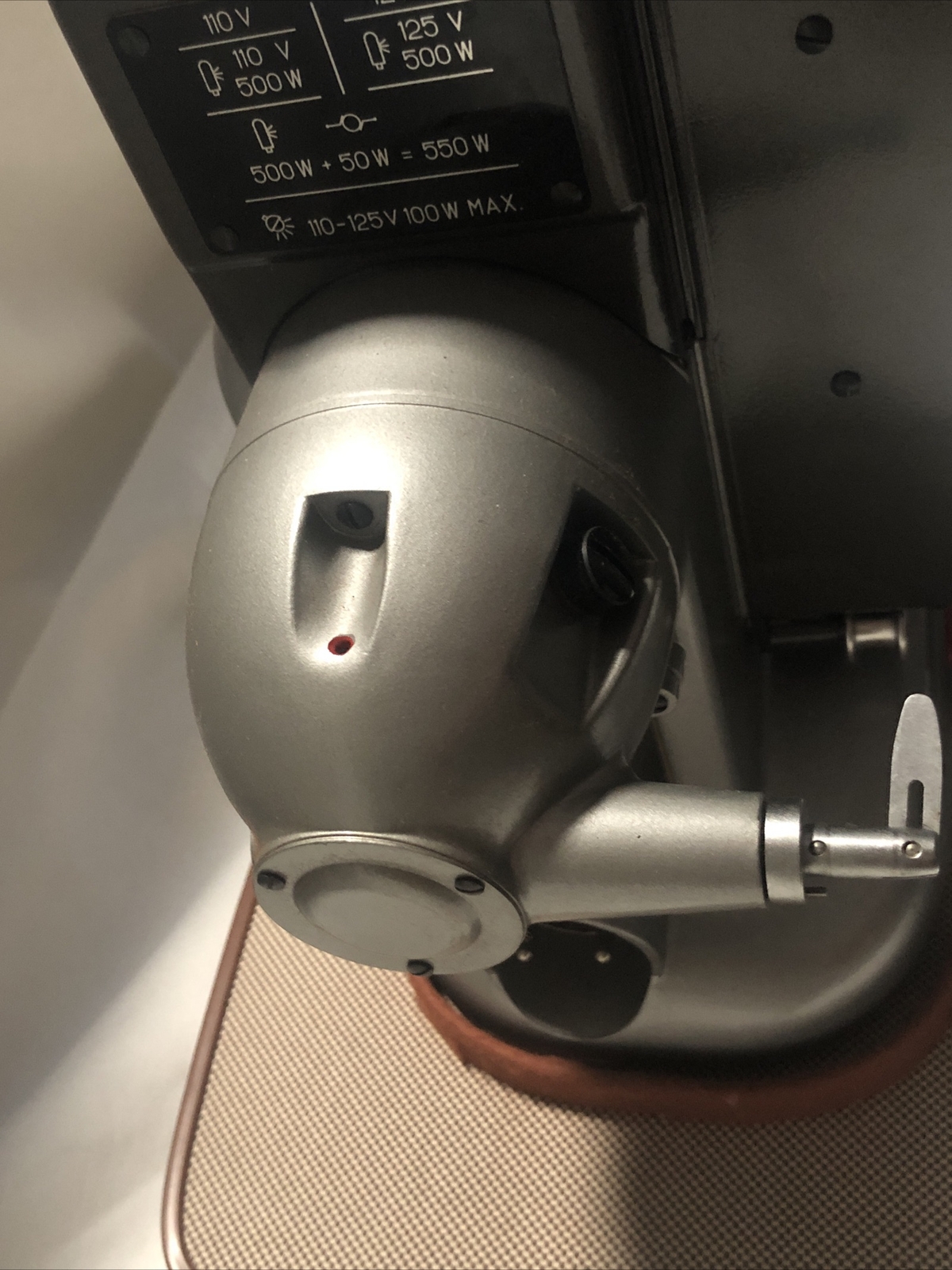 8mm M8 BOLEX PAILLARD PROJECTOR Not Tested No Returns