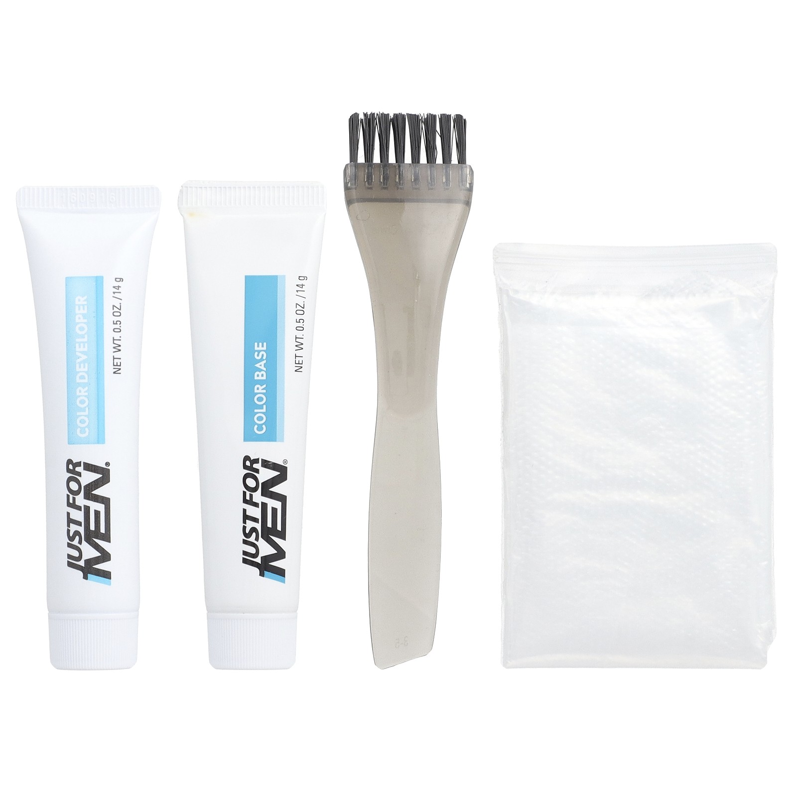 Mustache & Beard, Brush-In Color, M-40 Medium-Dark Brown, 1 Multiple Application