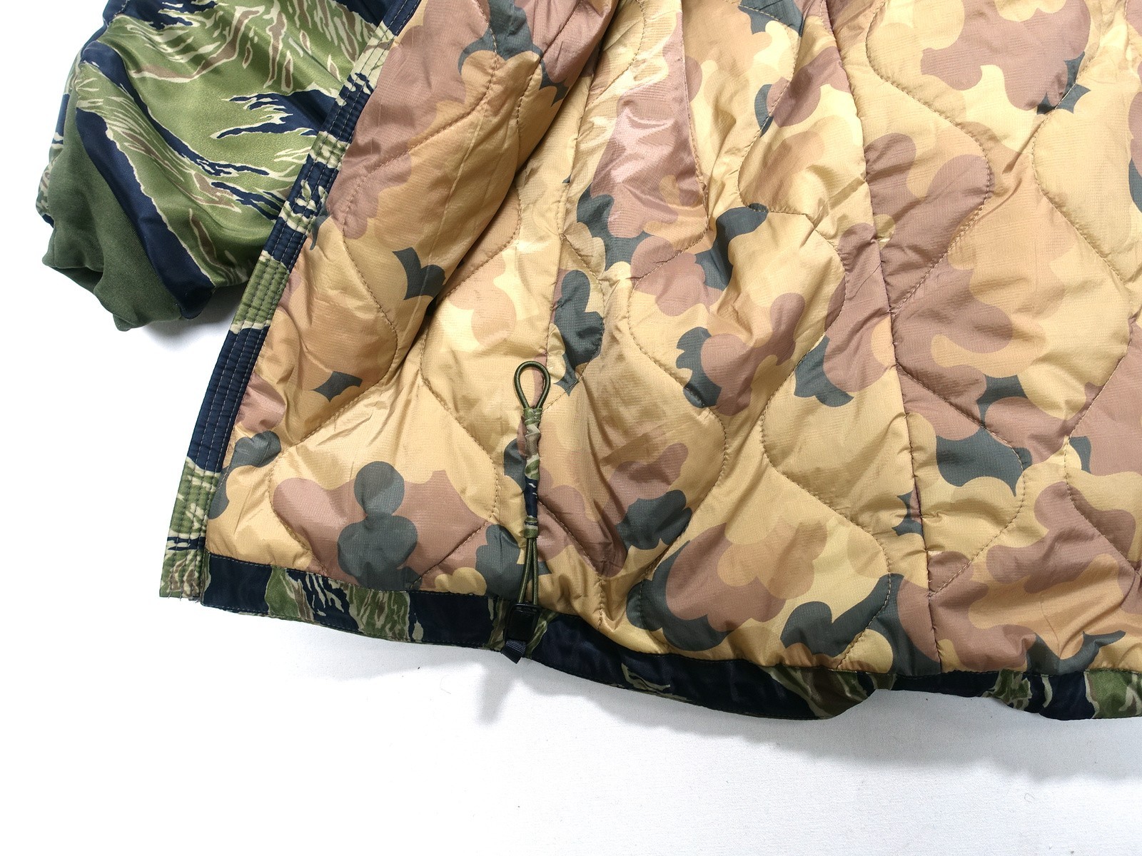 nylon Tactical thermo Jacket，camouflage JWD tiger stripe