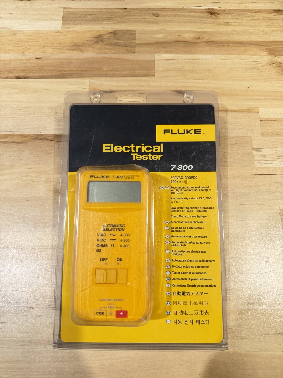 FLUKE 7-300 ELECTRICAL TESTER - FREE SHIPPING RARE