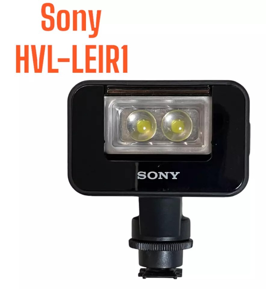Sony HVL-LEIR1 LED Video Infrared IR Light Alpha Handycam Used Tested F/J JAPAN