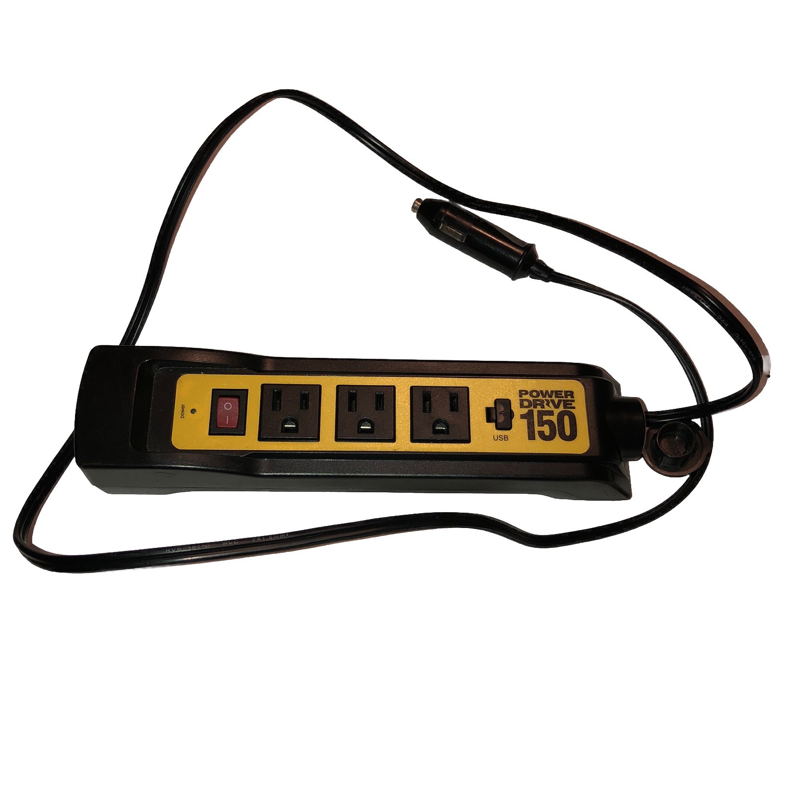 Powerdrive Inverter 150 Watt Power Strip Power Drive @G