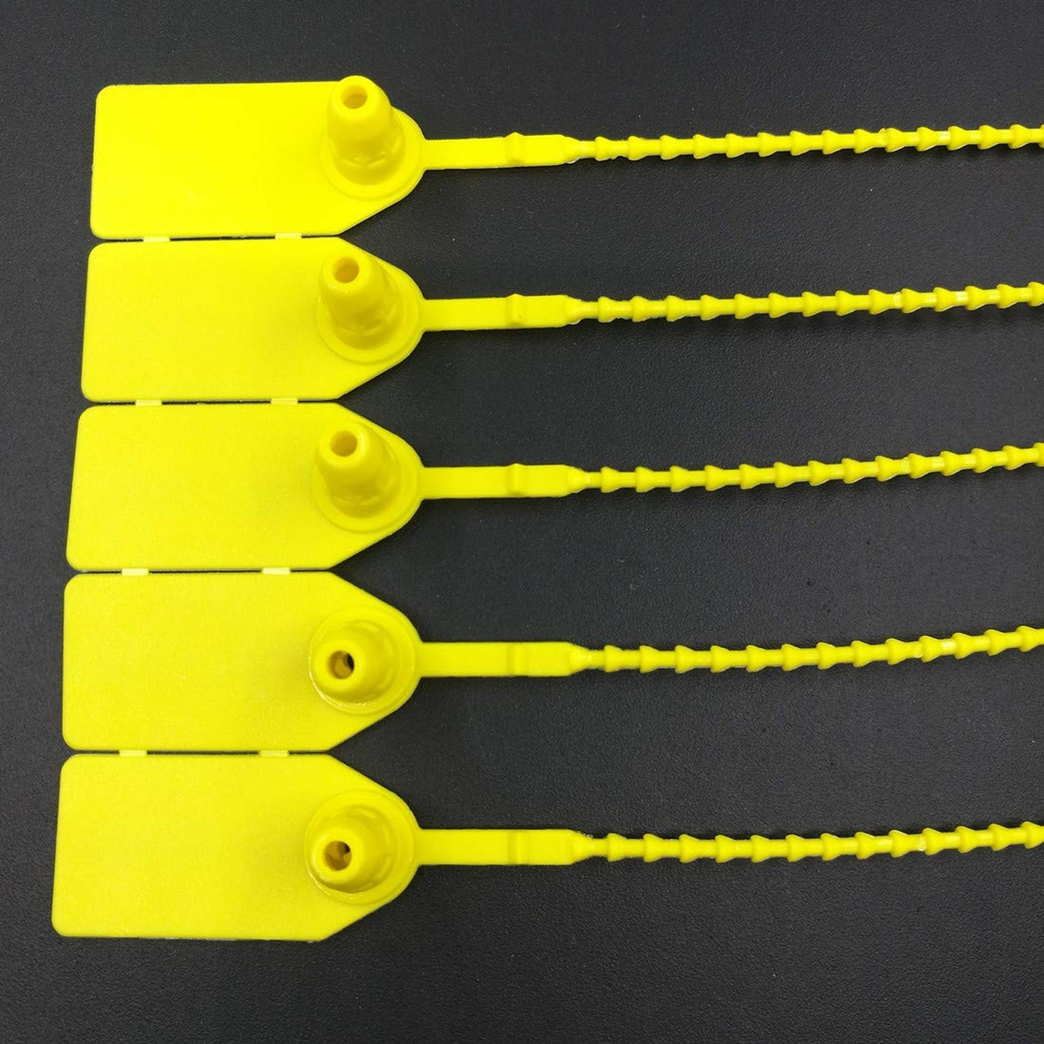 250mm Pull-Tite Plastic Security Seals Shipping Tags Disposable Signage Numbe...