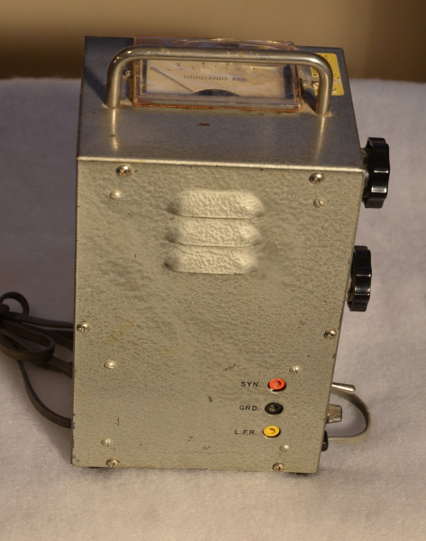 Vintage Stroboscope Strobe Slaughter Company Model 165