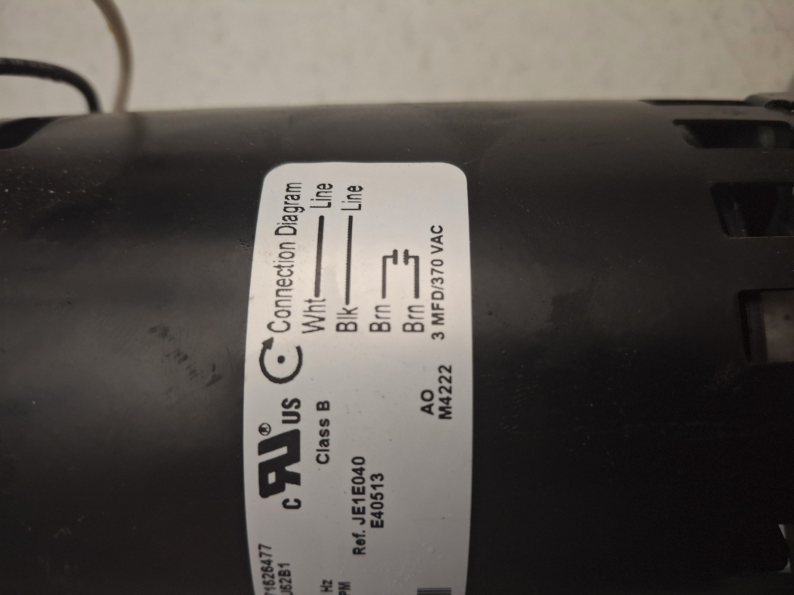 Reznor draft inducer for UH 150k may fit others, use model numbers to see